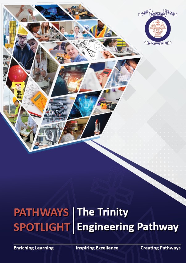 Trinity Engineering Pathway booklet cover