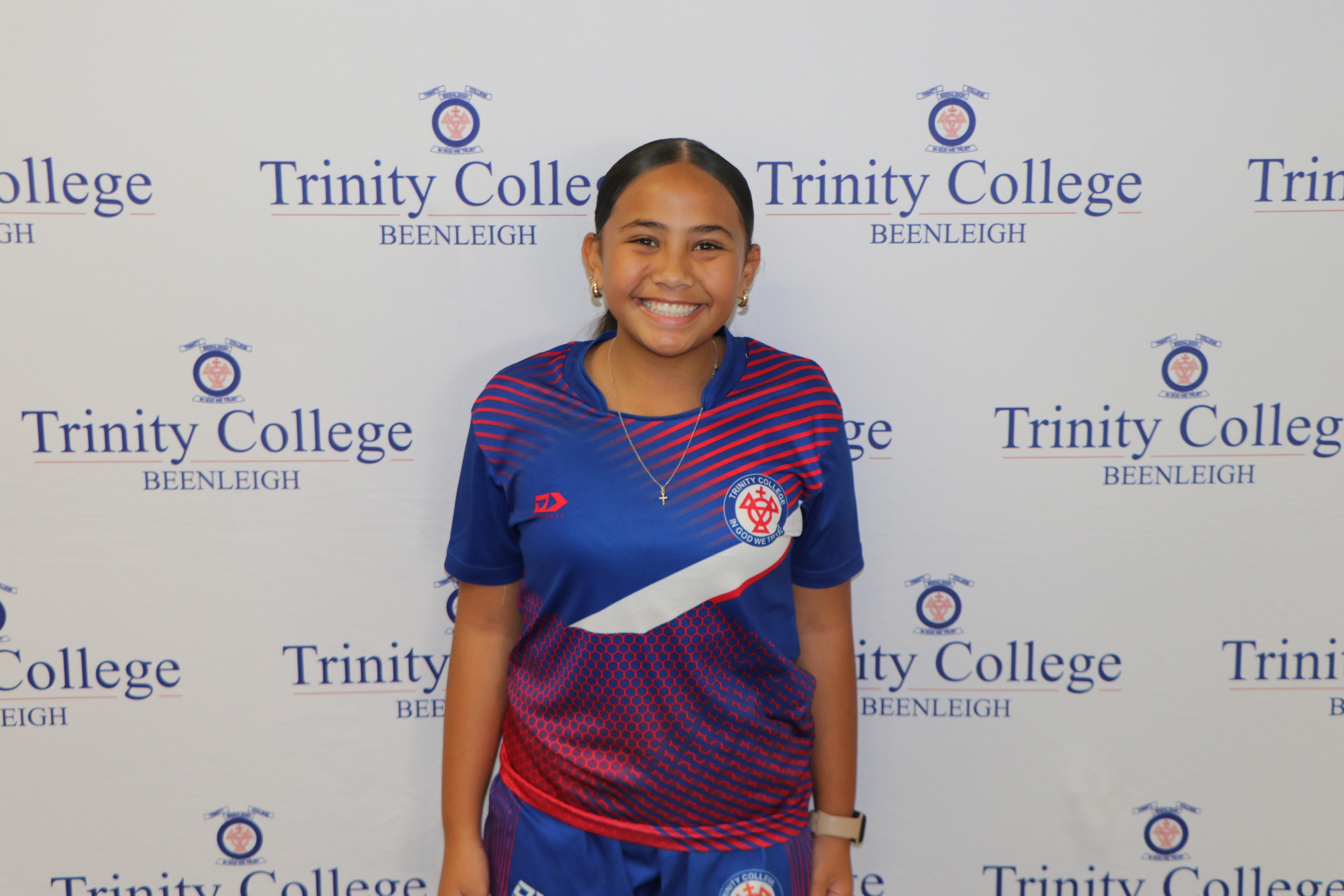 Year 7 student Ava Asiata recognised for successfully auditioning for a Channel 9 television production highlighting student achievement and creative talent