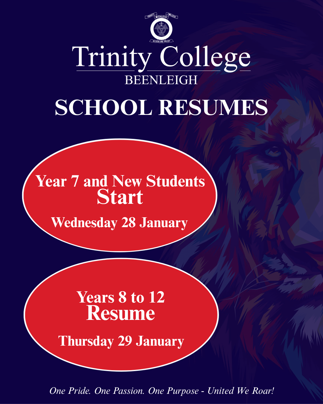 Return day advertising poster